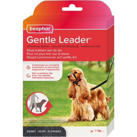 Gentle Leader hoofdhalster Medium zwart Beaphar