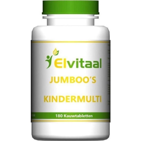 Elvitum Jumboo's Kindermulti Tabletten 180TB