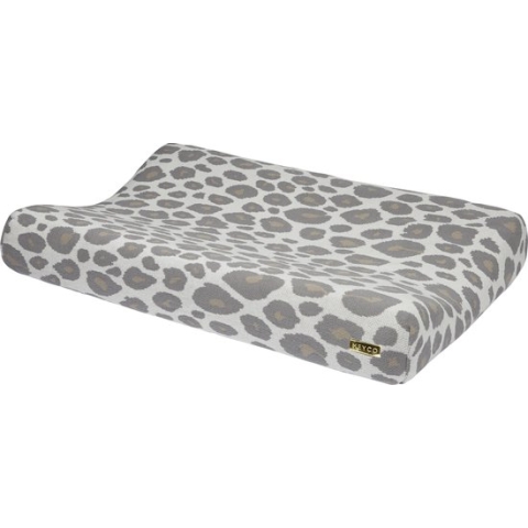 Meyco Baby Panter aankleedkussenhoes - neutral - 50x70cm