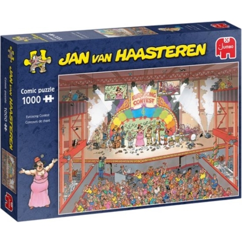 Jan van Haasteren Eurovisie Songfestival puzzel - 1000 stukjes