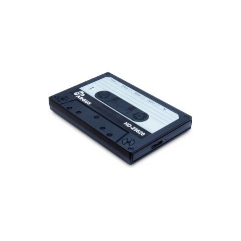 Inter-Tech HD-25620 HDD-behuizing Zwart, Wit 2.5