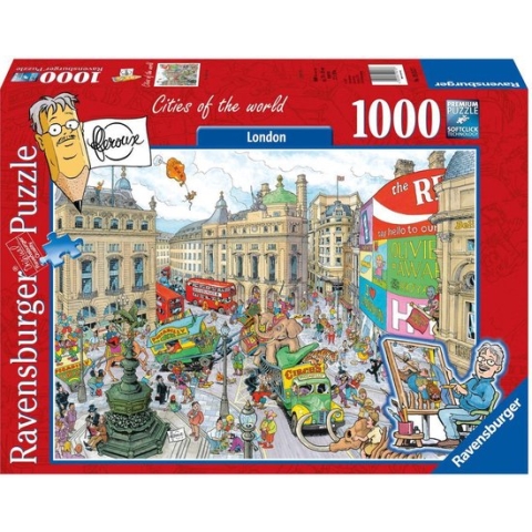 Ravensburger puzzel Fleroux London - Legpuzzel - 1000 stukjes
