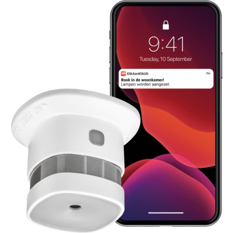 KlikAanKlikUit - Draadloze Rookmelder - ZSDR-850