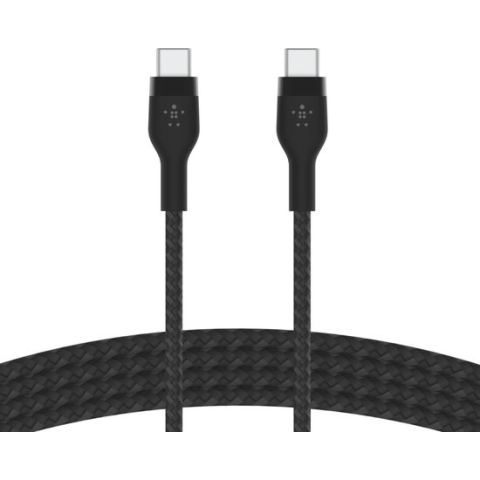 Belkin Boost-Up Charge - Telefoniekabel -  Braided  USB-C to USB-C 2.0 - 2m - Zwart