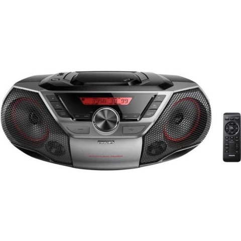 Philips AZ700T - Radio/CD-speler - Zwart