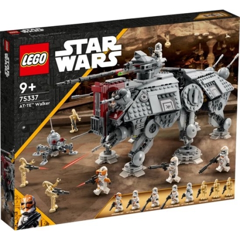 LEGO Star Wars AT-TE Walker Verstelbaar Model met Clone Troopers en Droid Figuren - 75337