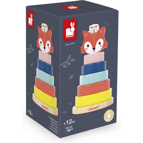 Baby forest - stapeltoren vos