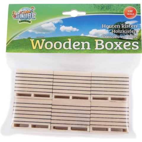 Kids Globe Aardappelkist Hout 6 Stuks