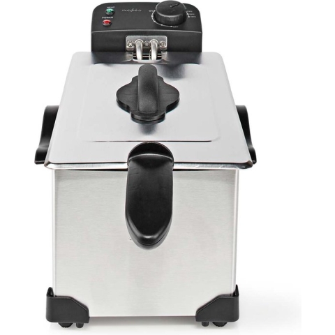 Nedis Frituurpan - Capaciteit: 3 l - 2200 W - 90 °C - 190 °C
