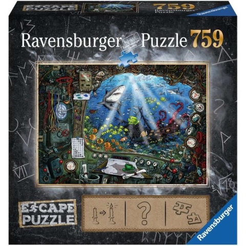 Ravensburger Escape Puzzle 4 Submarine - 759 stukjes