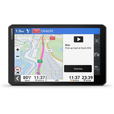 Garmin Dezl LGV810 - Navigatiesysteem vrachtwagen - Speciale vrachtwagen routes - Live Traffic updates - 8 inch scherm