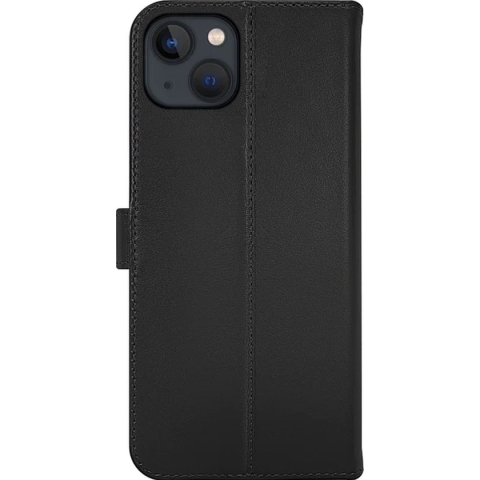 Valenta - Book Case - Zwart - Apple iPhone 12 Mini - Leer