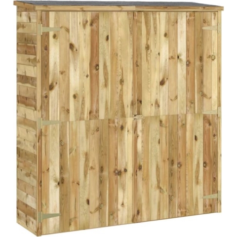 vidaXL-Tuinschuur-163x50x171-cm-massief-grenenhout