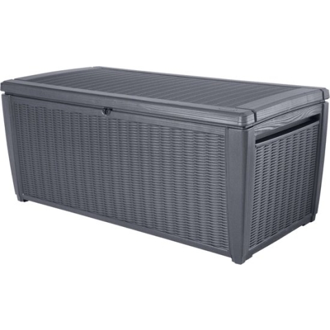 Keter Sumatra Opbergbox - 510 liter - 145x64x73cm - Grafiet