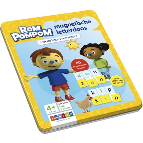 Rompompom - Rompompom Magnetische letterdoos