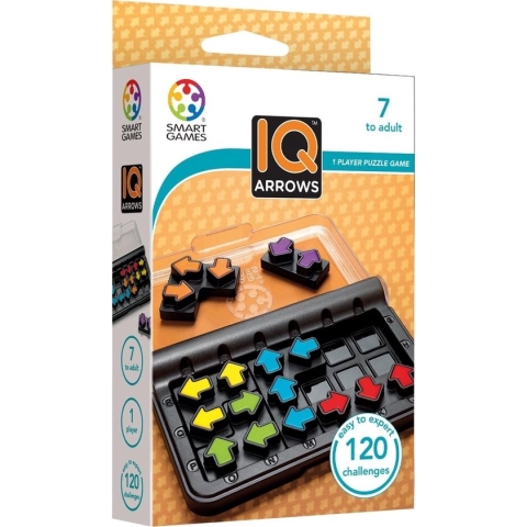 SmartGames - IQ Arrows - Hersenkraker - 120 opdrachten
