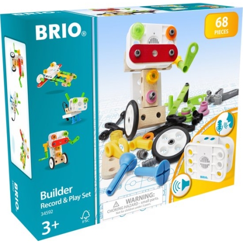 BRIO - Builder Record & Play Set (34592)