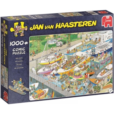Jan van Haasteren De Sluizen puzzel - 1000 stukjes