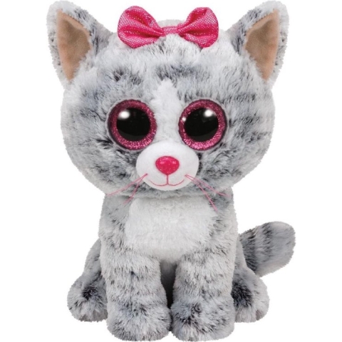Ty - Knuffel - Beanie Buddy - Kiki Cat - 24cm