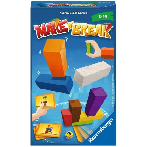 Ravensburger 23444 - Make 'n' Break - Behendigheidsspel voor onderweg