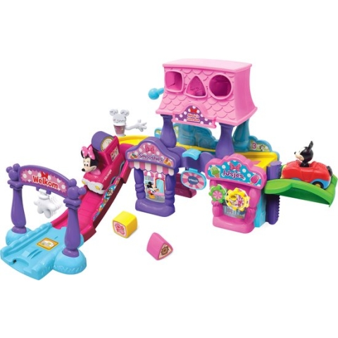 VTech Toet Toet Auto's Disney Minnie's IJssalon Speelset - Interactief Speelgoed - Educatief Babyspeelgoed - Vanaf 1 tot 5 Jaar