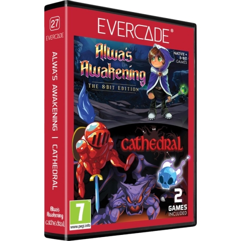 Evercade Alwa's Awakening & Cathedral - Cartridge 1
