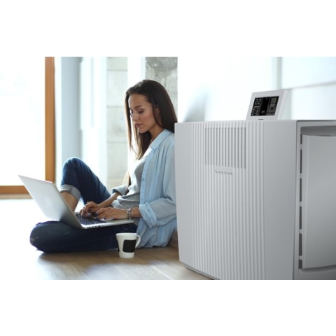 Venta LP60 Smart Wifi luchtreiniger 75m² met Venta Neliorfilter 0,07u, Wit.