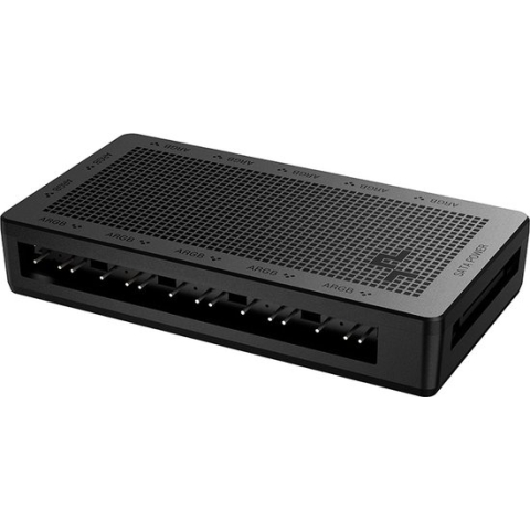 DeepCool SC700 12 Port 5V ARGB Hub, Magnetic, SATA Power, 5V ARGB Motherboard Control