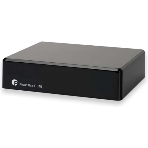 Pro-Ject Phono Box E BT 5 Voorversterker MM Bluetooth Verzender - Zwart