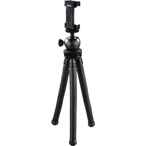 Hama FlexPro Statief - Geschikt Voor Smartphone - GoPro - Fotocamera´s - 27 cm - Zwart