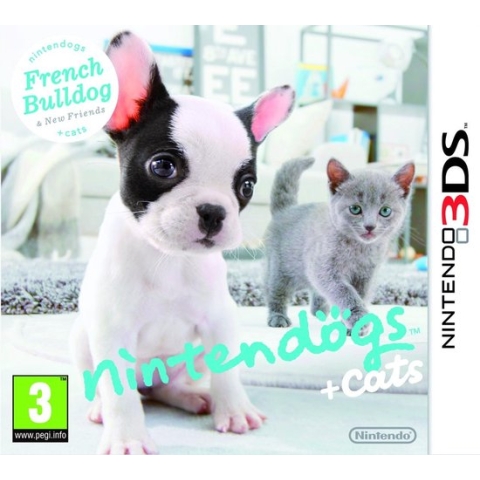 Nintendogs + Cats: Franse Bulldog + Nieuwe Vrienden - 2DS + 3DS