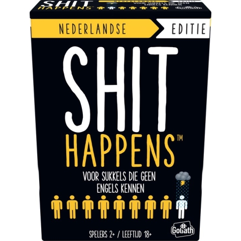 Shit Happens 18+ - Nederlandstalig Kaartspel - Partyspel