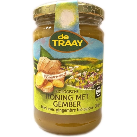 De Traay Honing met Gember 350 gr