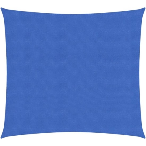 vidaXL-Zonnezeil-160-g/m²-2x2-m-HDPE-blauw