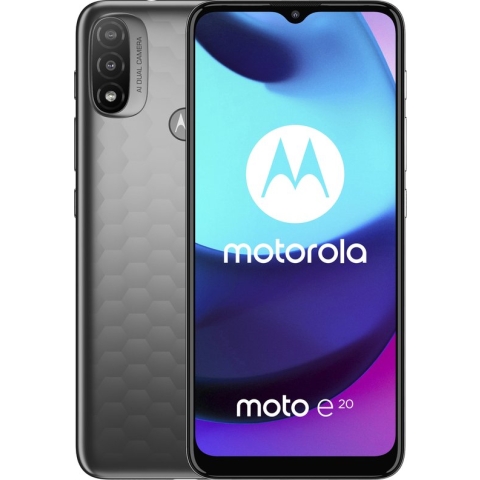 Motorola moto e20 - 32GB - Grijs