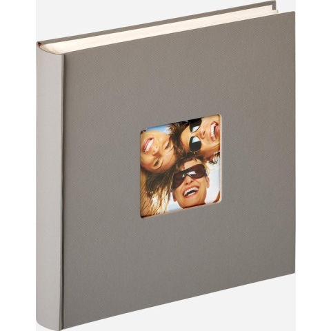 Walther FA-208-X Fun - Fotoalbum - 30 x 30 cm - Grijs - 100 pagina's