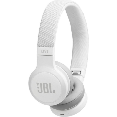JBL Live 400BT - On-ear bluetooth koptelefoon - Wit
