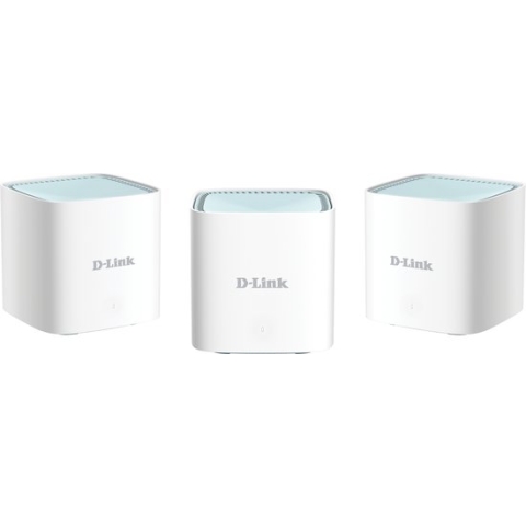 D-Link Eagle Pro AI M15 - Mesh WiFi - 1500 Mbps - WiFi 6 - 3 Stuks