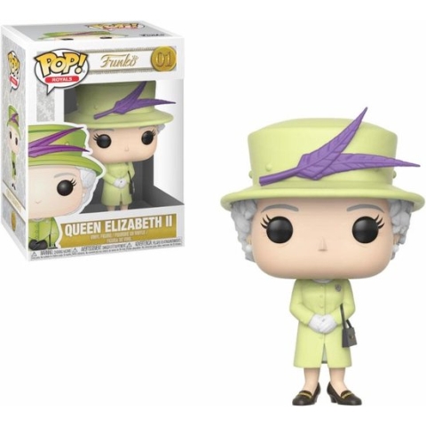 Funko - Royal Family POP! Queen Elizabeth II 9 cm Verzamelfiguur - Multicolours