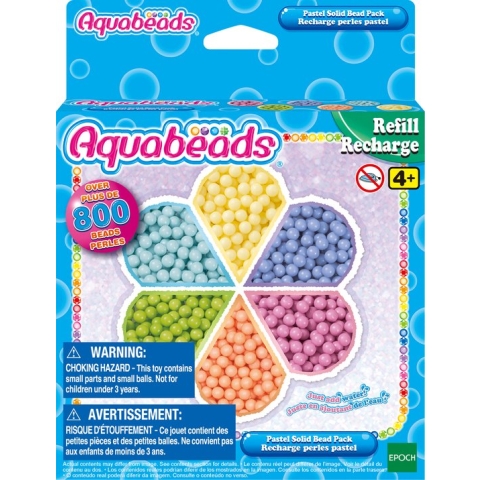 Aquabeads 31505 navulling pastelparelpakket (800)