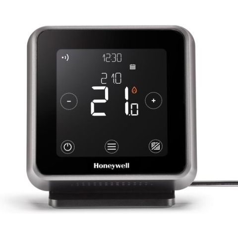 Honeywell Lyric T6R Slimme Thermostaat Zwart - Draadloze verbinding