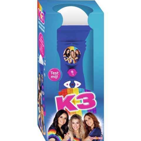 K3 speelgoedmicrofoon - microfoon met stemopname - incl. batterijen