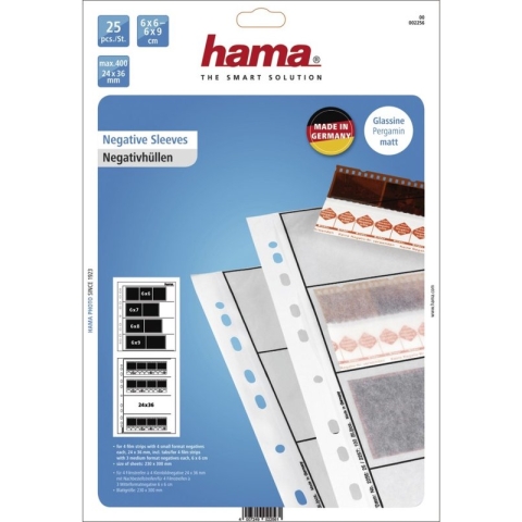 Hama Negatiefbladen - 2256 Perg - 60/70Mm - 4X3 - 25 stuks