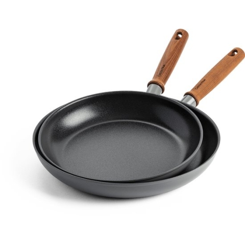 GreenPan Mayflower Pro koekenpannenset Ø 20cm + Ø 28cm - grijs - inductie - PFAS-vrij