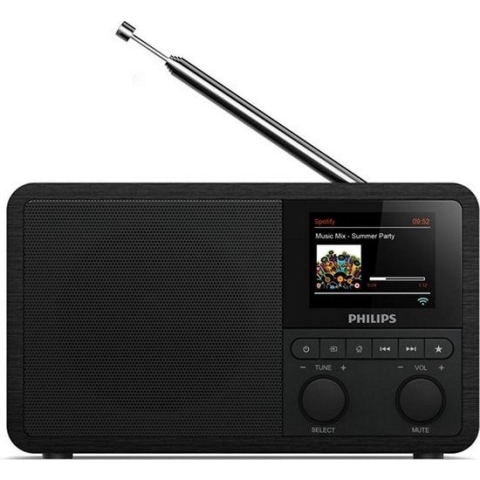 Philips TAPR802 - DAB+ internetradio - Zwart