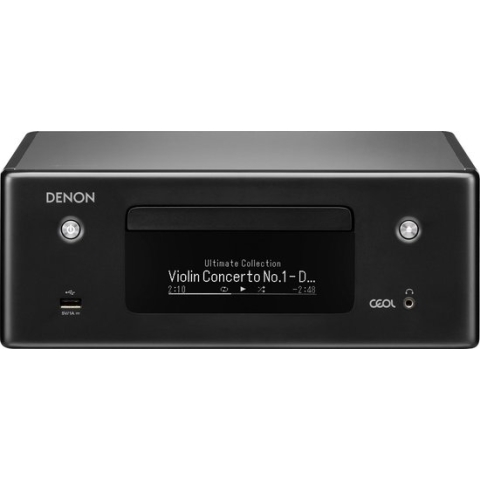 Denon CD Receiver RCDN-10 Black