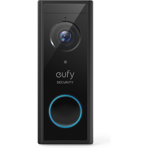 Eufy S220 2K Draadloze Video Deurbel Uitbreiding - Accu - Zwart