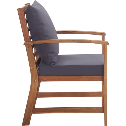 vidaXL-4-delige-Loungeset-met-kussens-massief-acaciahout