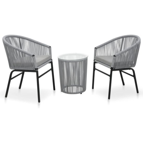 vidaXL-3-delige-Bistroset-met-kussens-PE-rattan-grijs
