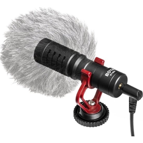 Boya BY-MM1 cardioid video mic for smartphones & DSLR's